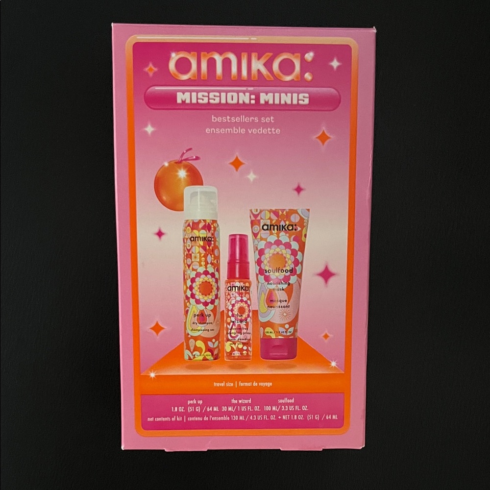 Amika Mission Minis Hair Care Set